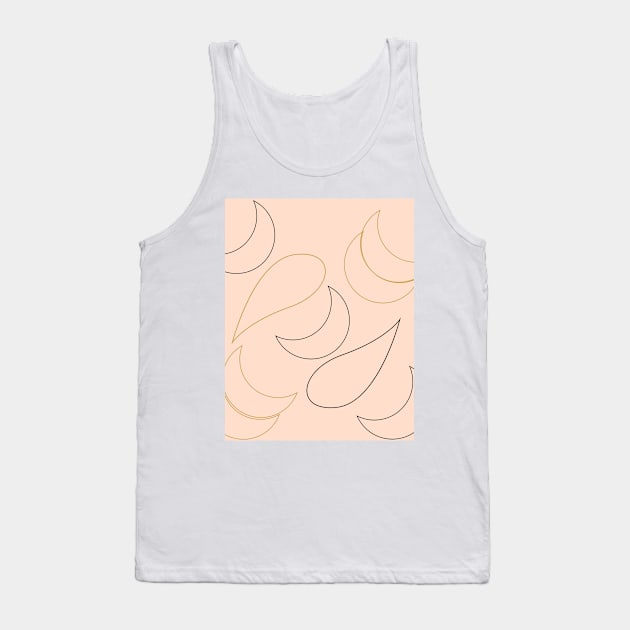 Abstract boho pattern Tank Top by Word and Saying